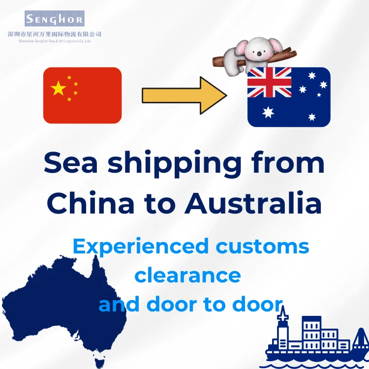Morska dostava iz Kine u Australiju
